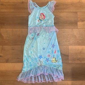 Little mermaid pj dress size medium